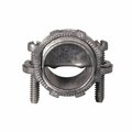 Hubbell Canada Hubbell Saddle Connector, 3/8 in, Zinc NMC038R10